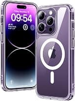TAURI for iPhone 14 Pro Case, Compatible with MagSafe- Clear - Best Deal Finder
