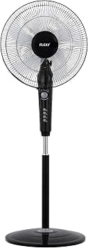 FLEXY® 16" Inch Stand Fan | Pedestal Floor Cooling Fan For Home And Outdoor Use | 5 Leaf 3 Speed Powerful Electric Tower Fan With Jet Fan Technology on Amazon.ae - Price Tracker