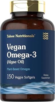 Carlyle Vegan Omega 3 Supplement | 150 Softgels | Non-GMO & Gluten Free | from Algae Oil على Amazon.ae - متتبع الأسعار