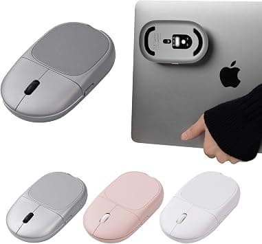 Magnito – Magnetic Wireless Bluetooth Mouse for MacBook, iPad, Laptop, Windows, Chrome OS, Linux – Compact & Portable, Slim, Lightweight, Quiet Clicks – The Best Travel Mouse (Space Gray) on Amazon.ae - Price Tracker