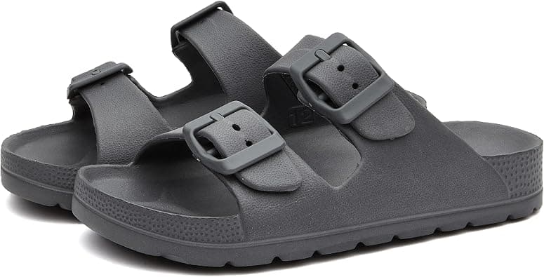 EasyStar Boys and Girls Adjustable Strap EVA Slipper Sandal - Best Deal Finder