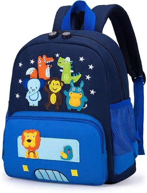 willikiva Cute Zoo 3d Kids Backpack for Boys and Girls Toddler Backpack Bags on Amazon.ae - Price Tracker