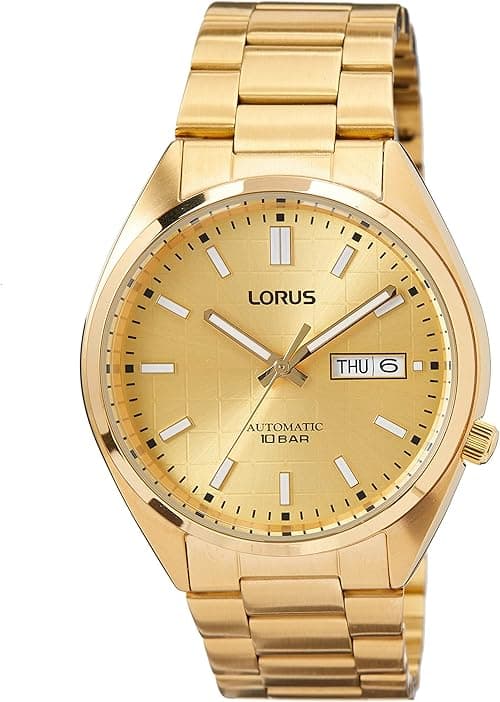 Lorus Herren-Uhren Analog Automatik 32025150 on Amazon.ae - Price Tracker