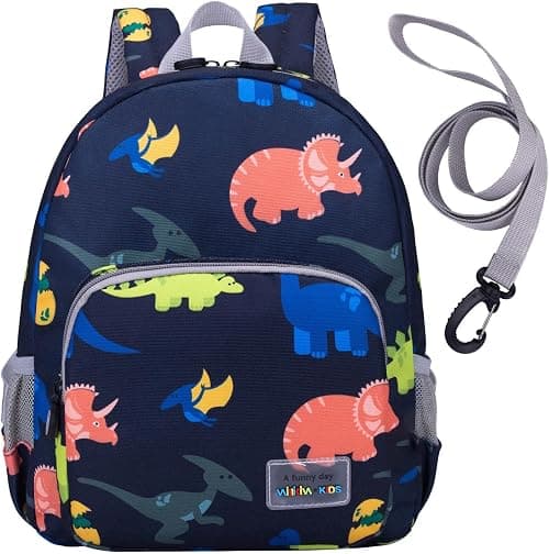 willikiva 3D Dinosaur Backpack Toddler Backpacks for Boys and Girls Kids Backpack Waterproof Preschool Safety Harness Leash on Amazon.ae - Price Tracker