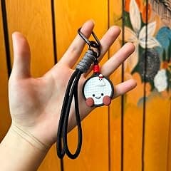 Cute Black Badminton Racket Keychain with Braided Lanyard Kawaii Sports Bag Charm for Women Men Handbags Car Keys Backpacks Luggage Decoration Gifts - متتبع أسعار Amazon.sa