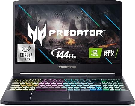 Acer Predator Triton 300 Gaming Laptop, Intel i7-10750H, NVIDIA GeForce RTX 2060, 15.6" Full HD IPS 144Hz 3ms IPS Display, 16GB Dual-Channel DDR4, 1TB NVMe SSD, WiFi 6, RGB Backlit KB, PT315-52-78W1 on Amazon.ae - Price Tracker