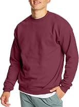 Hanes Men's Sweatshirt, EcoSmart Fleece Crewneck Sweatshirt, Cotton-Blend Fleece Sweatshirt, Plush Fleece Pullover Sweatshirt - Best Deal Finder