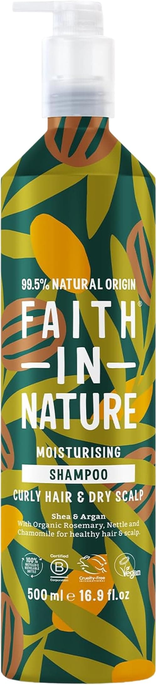 Faith In Nature - Natural Shampoo Aluminium Bottle - Vegan & Cruelty Free, No SLS or Parabens - 500ml, Shea & Argan on Amazon.ae - Price Tracker