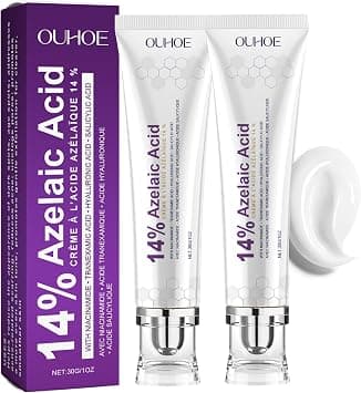 14% Azelaic Acid Acne Cream Azelaic Acid Acne Cream Azelaic acid For Face Premium azelaic Acid cream Face Skin and Beauty على Amazon.ae - متتبع الأسعار