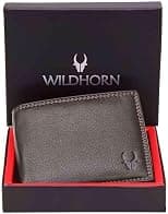 WildHorn® RFID Protected Genuine Leather Wallet for Men's - Best Deal Finder