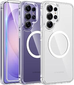Samsung S26 Ultra Clear Case, Compatible with MagSafe Accessories, TPU Material, Military-Grade Drop Protection, Shock-Absorbing Air Guard Corners, Hybrid Series, Clear - Amazon.ae Price Tracker