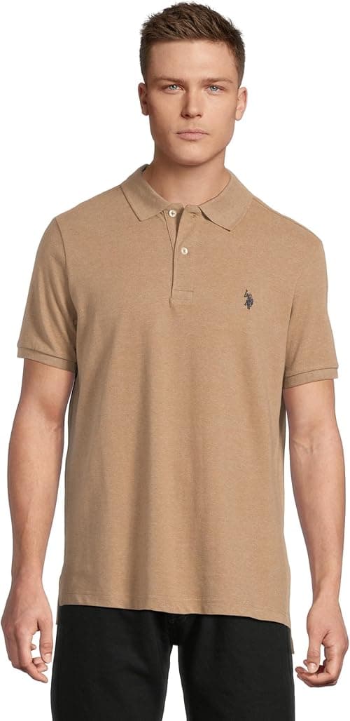 U.S. POLO ASSN. mens Solid Cotton Pique Polo With Small Pony Solid Cotton Pique Polo With Small Pony on Amazon.ae - Price Tracker