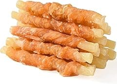SKY-TOUCH Dog Treats: 400g Chicken Wrapped Sticks Dog Chews Snacks for All Dogs Training Rewards - Amazon.ae Price Tracker