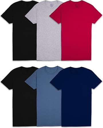 Fruit Of The Loom mens Stay Tucked Crew T-shirt T-Shirt on Amazon - Best Deal Finder