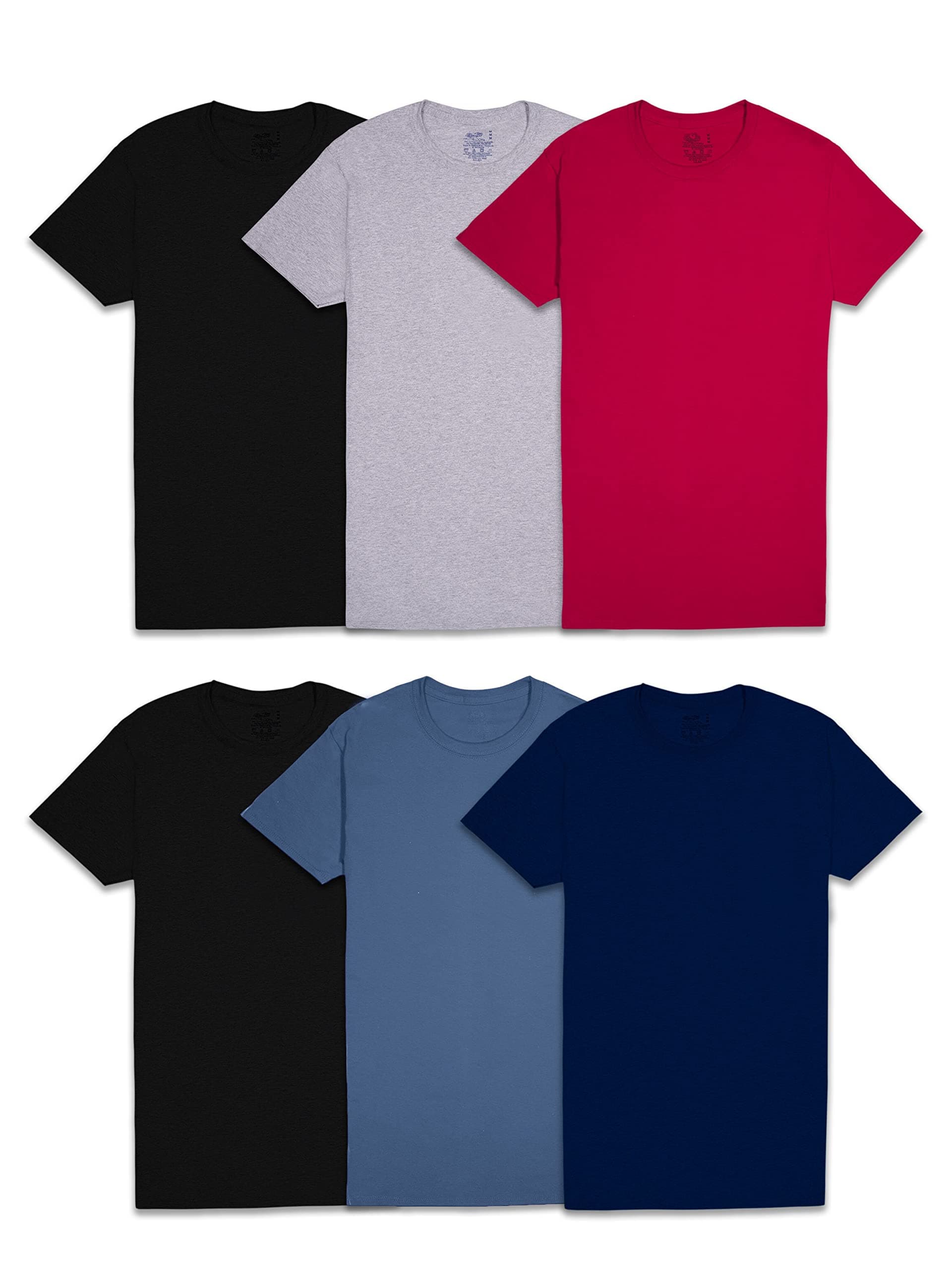 Fruit Of The Loom mens Stay Tucked Crew T-shirt T-Shirt on Amazon.ae - Price Tracker