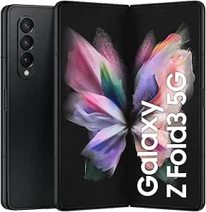 Samsung Galaxy Z Fold3 5G Dual SIM and eSIM Smartphone 256GB Storage and 12GB RAM, Phantom Black (UAE Version) on Amazon.ae - Price Tracker