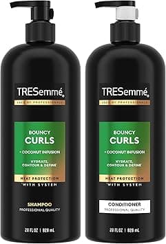 TRESemmé Flawless Curls - Curl Hydration With Vitamin B1 - Shampoo & Conditioner Set - Net Wt. 28 FL OZ (828 mL) Per Bottle - One Set on Amazon.ae - Price Tracker