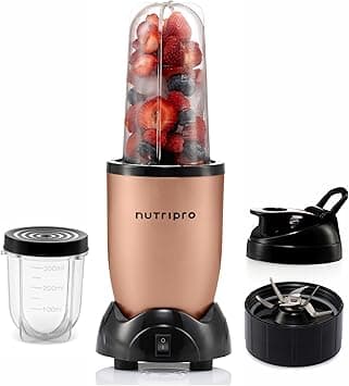 NutriPro 500W Blender | Juicer Mixer Grinder & Smoothie Maker Machine (Gold, 2 Jars) – 1-Year Warranty on Amazon.ae - Price Tracker