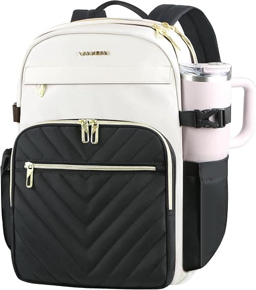 VANKEAN Laptop Backpack Women, 15.6-17.3" Computer Backpacks College Work on Amazon.ae - Price Tracker