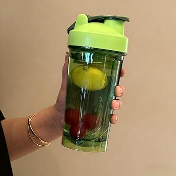 Leak Proof Protein Shaker Bottle for Protein Mixes and Workout Shaker Water Bottle with Stainless Steel Wire Whisk Green - Amazon.ae Price Tracker