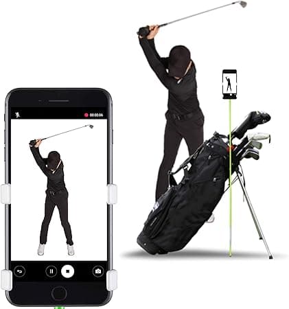 SelfieGOLF Record Golf Swing - Cell Phone Holder Golf Analyzer Accessories | Winner of The PGA Best Product | Selfie Putting Training Aids Works with Any Golf Bag and Alignment Stick on Amazon.ae - Price Tracker