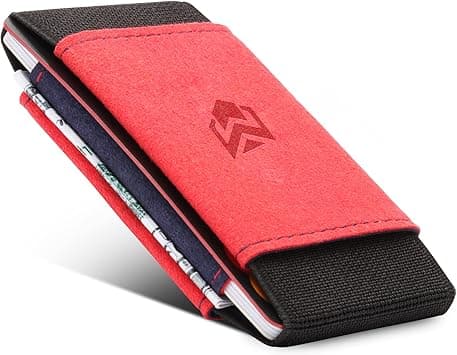 Minimalist Slim Wallet For Men Women - Elastic Front Pocket Credit Card Holder Wallet on Amazon.ae - Price Tracker