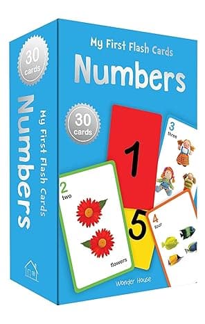 My First Flash Cards Numbers: 30 Early Learning Flash Cards For Kids on Amazon.ae - Price Tracker