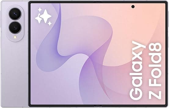 Samsung Galaxy Z Fold8 Lavender, 512GB, All-new Shape, Customized Processor,4800mAh Battery, 12GB RAM, Dual 50MP Camera, Now Nudge, 2 Years Manufacturer Warranty (UAE Type Approved)(Amazon Exclusive) on Amazon.ae - Price Tracker