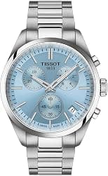 Tissot T1504171135100 Men's Wristwatch, Silver, blue, Classic - Best Deal Finder