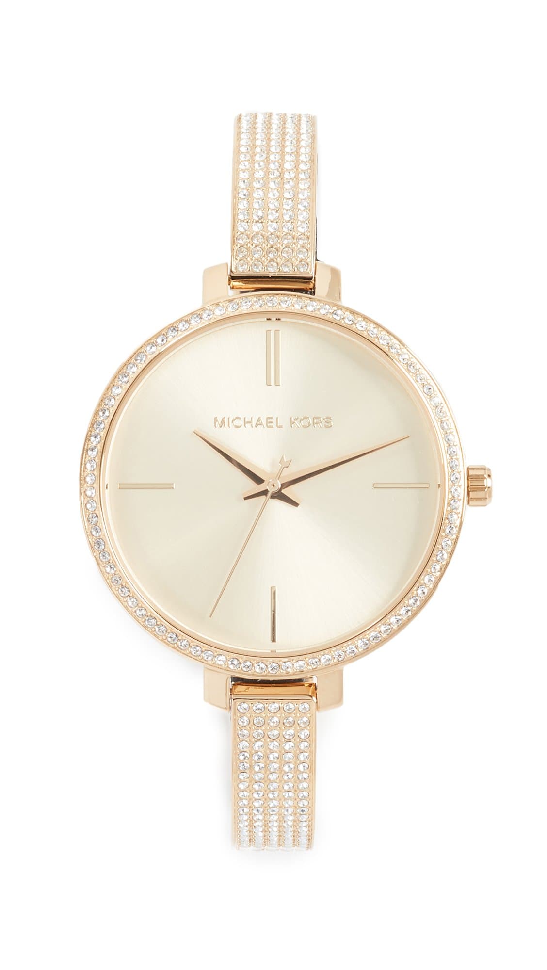 Michael Kors Women's Gold Dial Stainless Steel Band Watch - MK3784 on Amazon.ae - Price Tracker
