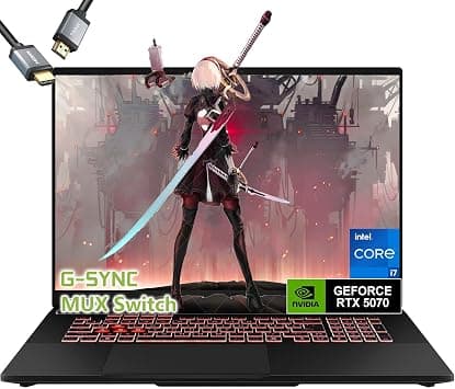 ASUS TUF F16 Gaming Laptop RTX 5070 - Intel Core i7-14650HX -16“ FHD+ G-SYNC MUX Switch -32GB RAM| 1TB SSD -RGB Backlit Keyboard - Portatil Gamer PC Creator Video Editing Engineering on Amazon.ae - Price Tracker