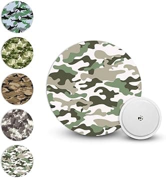 20Pcs Libre 2 Plus Sensor Covers Waterproof & Breathable,Latex-Free to Hypoallergenic, Camo Prints CGM Adhesive Patches Without Hole, 15 Days Lasting-Stay on Amazon.ae - Price Tracker