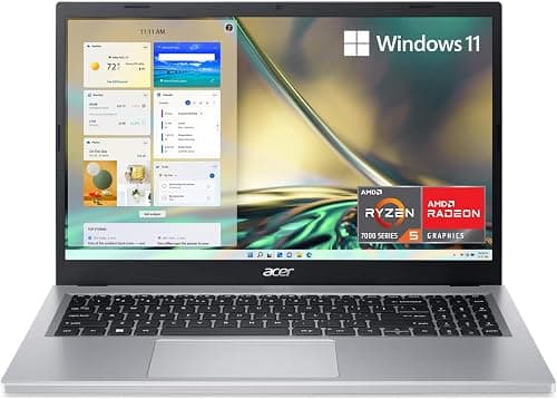 Acer Aspire 3 A315-24P-R2SC Slim Laptop | 15.6" Full HD IPS Display | AMD Ryzen 5 7520U Quad-Core Processor | AMD Radeon Graphics | 8GB LPDDR5 | 256GB NVMe SSD | Wi-Fi 5 | Windows 11 Home على Amazon.ae - متتبع الأسعار