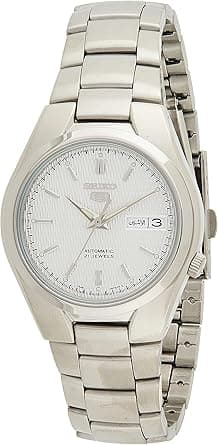 Seiko Men'S Automatic Watch With Analog Display And Stainless Steel Strap SNK601K1, Silver on Amazon.ae - Price Tracker