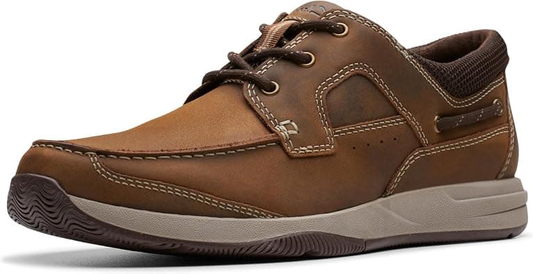 Clarks Men's Sailview Lace Boat Shoe - Best Deal Finder