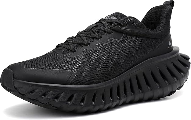 KMAN Mens Running Non Slip Shoes Athletic Gym Workout Sneakers Comfortable Walking Outdoor Trainer Sizes 41-46 on Amazon.ae - Price Tracker
