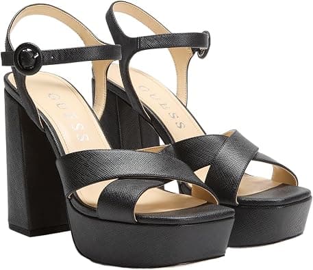 Guess Women's Vallenn Sandal على Amazon.ae - متتبع الأسعار