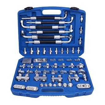 CHICIRIS 56pcs Automotive Air Conditioning Leak Test Kit Brass Air Conditioner Leak Detection Tool Repair Kit for Car Truck Auto AC on Amazon.ae - Price Tracker