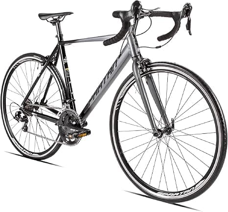 SPARTAN 700C Peloton Road Bicycle | Alloy Frame Road Bike | Light weight Cycle | Fitness Road Bicycles | Size - Small (52Cm), Medium(54CM) Shadow Black &amp; Lava Red on Amazon.ae - Price Tracker