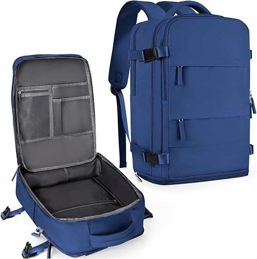 coowoz Large Travel Backpack For Women Men,Carry On Backpack,Hiking Backpack Waterproof Outdoor Sports Rucksack on Amazon.ae - Price Tracker