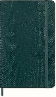 Moleskine Limited Edition Notebook Vegea, Large, Ruled, Green Boa, Soft Cover (5 x 8.25) - Best Deal Finder