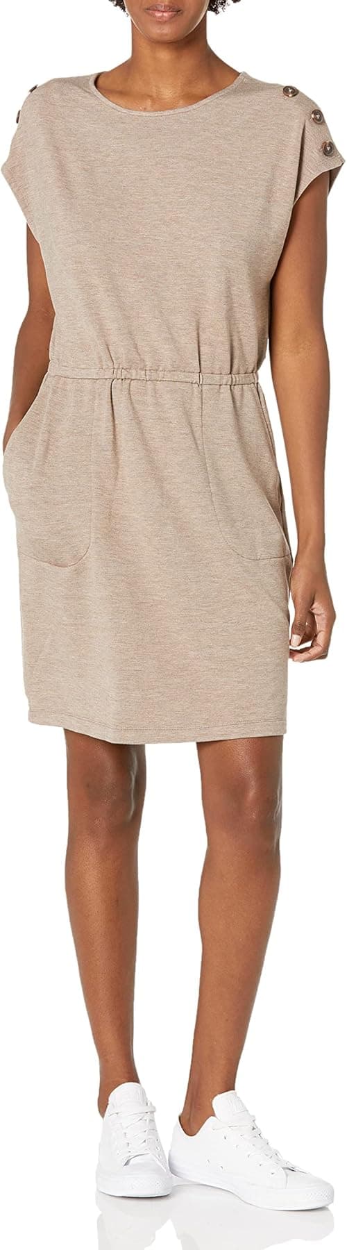 Calvin Klein womens Short Sleeve Logo T-shirt Dress Dress on Amazon.ae - Price Tracker