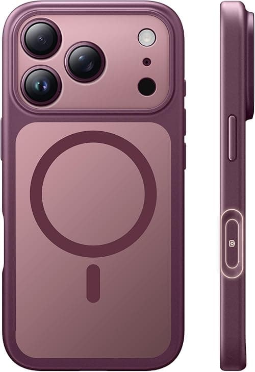 TAURI for iPhone 18 Pro Max Case, Burgundy على Amazon.ae - متتبع الأسعار
