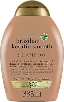 OGX, Shampoo, Ever Straightening+ Brazilian Keratin Smooth, 385ml on Amazon.ae - Price Tracker
