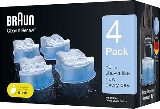 Braun Ccr 4 Clean & Renew Refill Cartridges, 4 Count (Packaging May Vary) - Amazon.ae Price Tracker