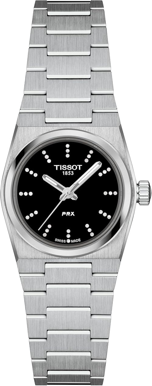 Tissot PRX Quartz 25mm, Black on Amazon.ae - Price Tracker