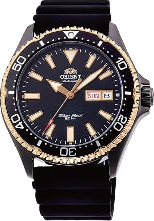 Orient RA-AA0005B Men's Kamasu Black IP Silicone Band Black Dial Automatic Dive Watch on Amazon.ae - Price Tracker