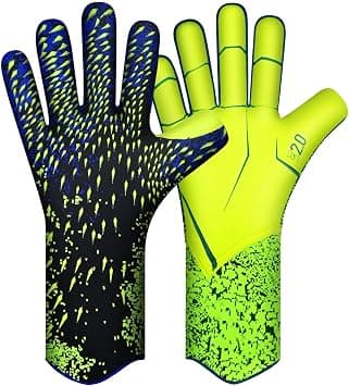 Football Gloves, Soccer Goalkeeper Gloves, Ultimate Grip Football Goalie Gloves, Strong Receiver, Football Training Gloves Gear for Men, Boys, Youth, Adult, Kids and Small Hands (7#) on Amazon.ae - Price Tracker