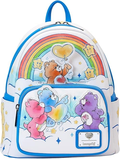 Loungefly Care Bears Rainbow Mini Backpack | Care Bears Bags & Backpacks على Amazon.ae - متتبع الأسعار