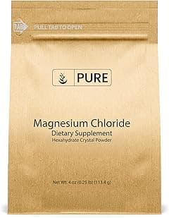 Pure Original Ingredients Magnesium Chloride (4oz) Oral Supplement, Crystal Powder, Magnesium Supplement, Food Grade - Amazon.ae Price Tracker
